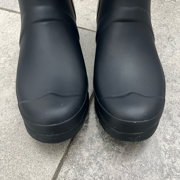 Navy Hunter Boots - Picture 3 of 16
